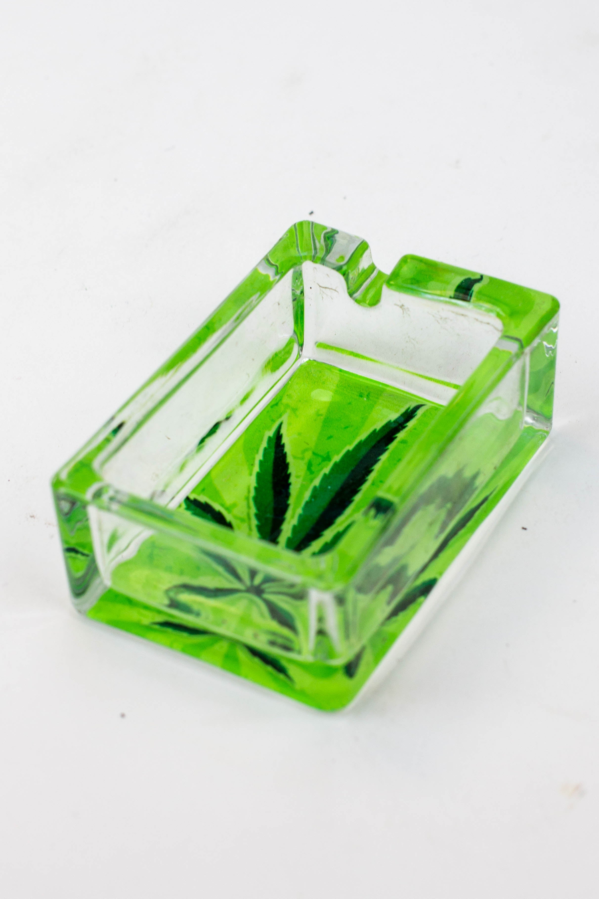 Rectangle glass ashtray Box of 6