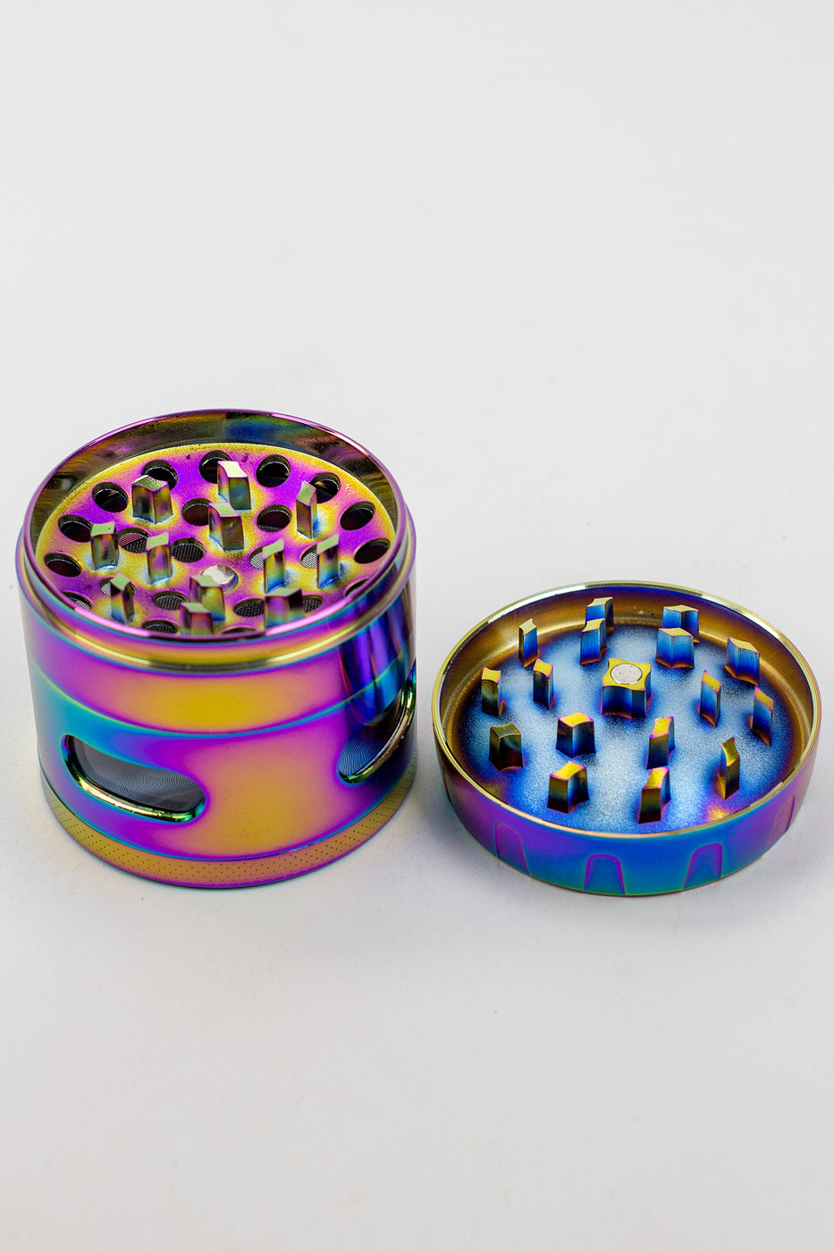 SPARK 4 Parts grinder with side window