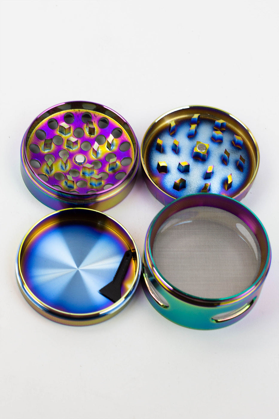 SPARK 4 Parts grinder with side window
