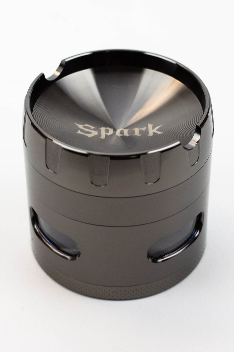 SPARK 4 Parts grinder with side window