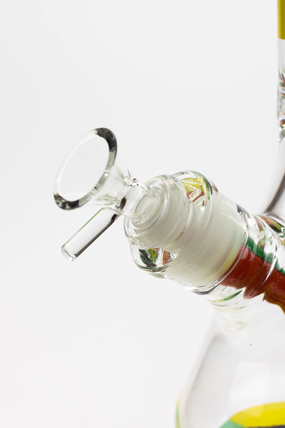 13.5" Rasta Man / 7 mm / classic beaker glass bong