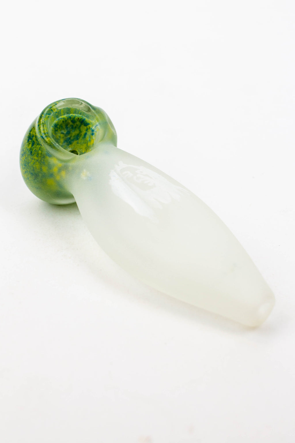 4.5" Frost soft glass hand pipe Pack of 2 - 8698