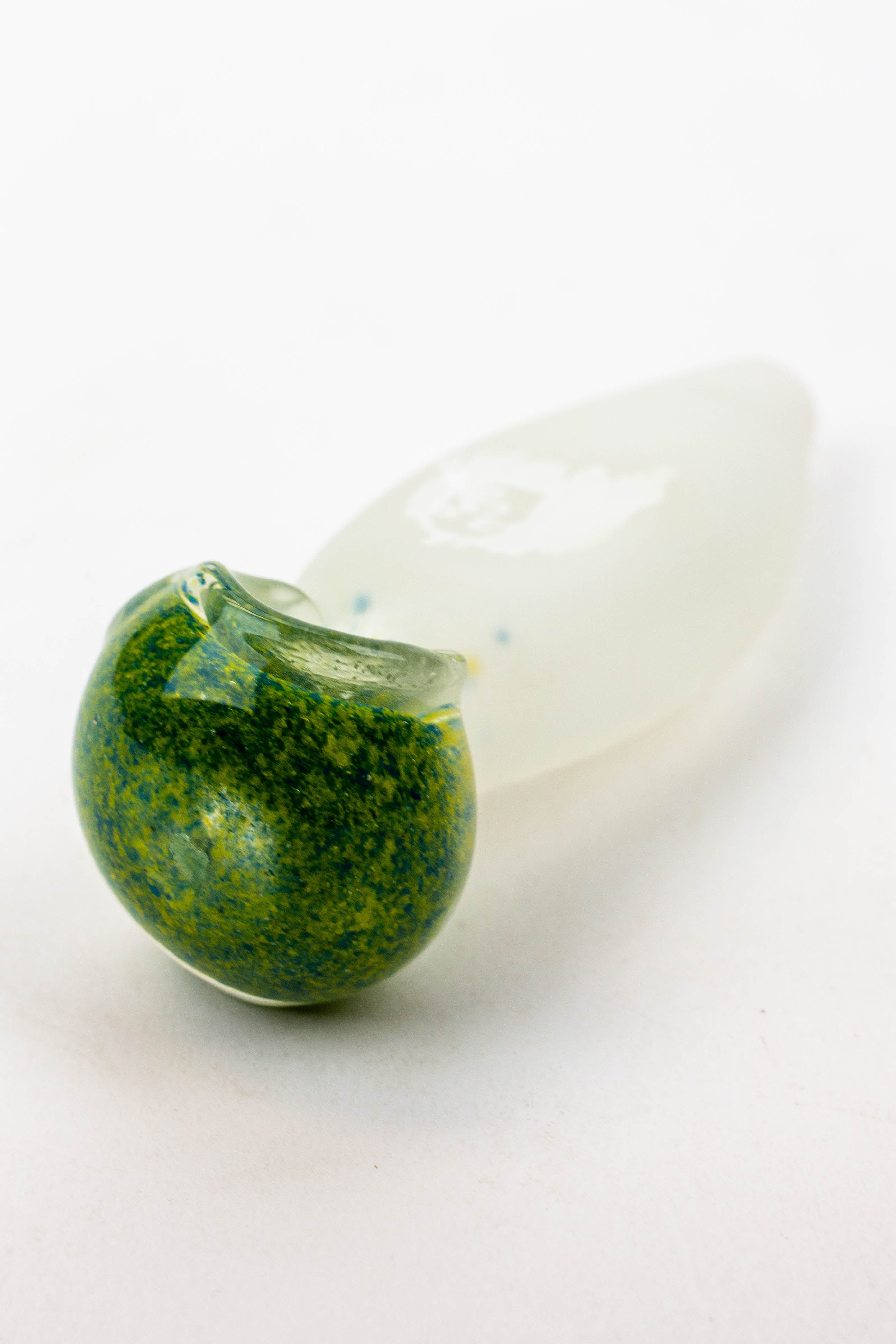 4.5" Frost soft glass hand pipe Pack of 2 - 8698