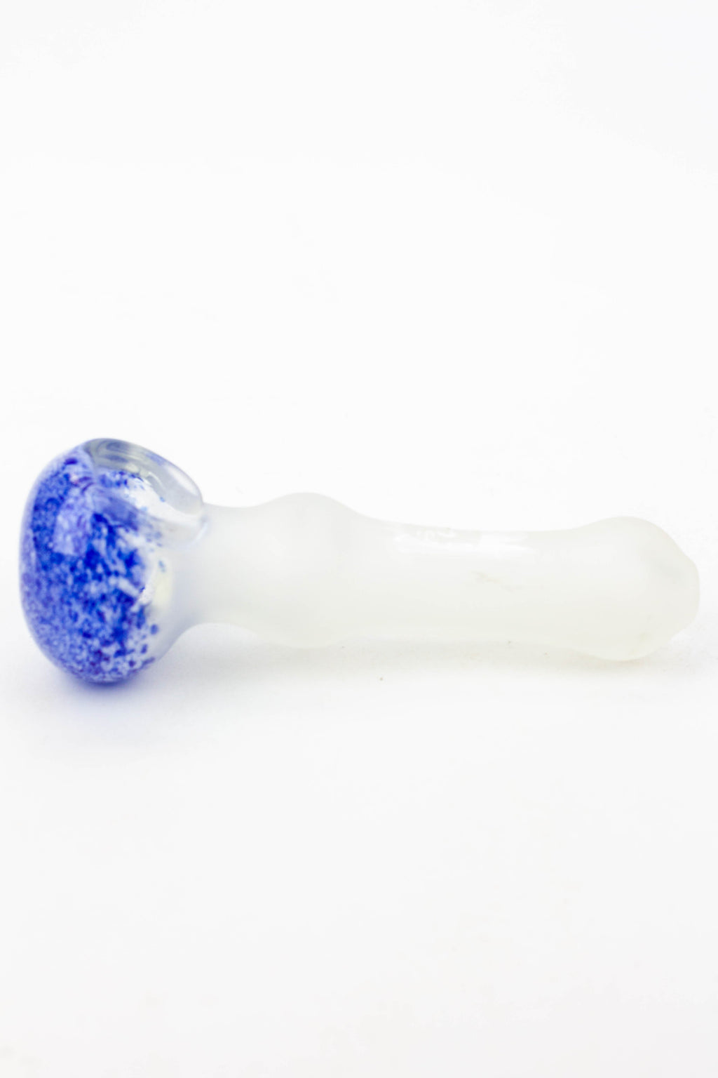 4.5" Frost soft glass hand pipe - 8699