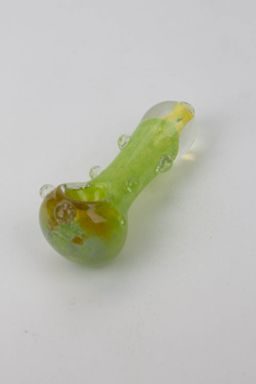 4" soft glass hand pipe - 8751
