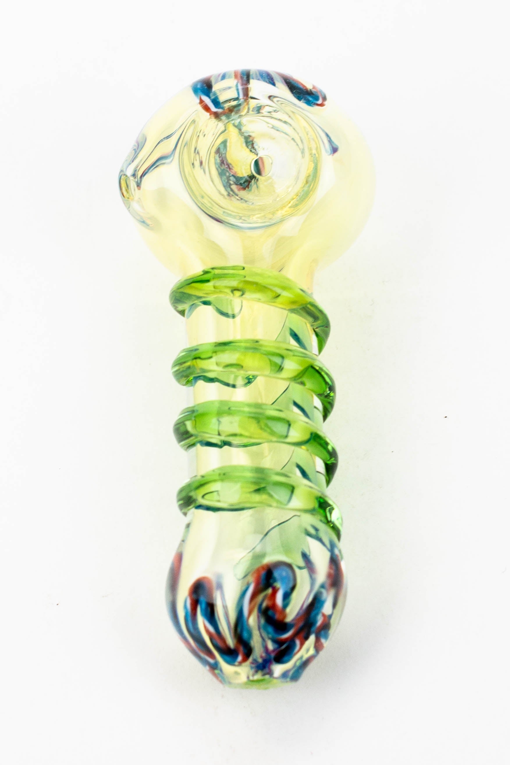 3.5" soft glass hand pipe - 8753