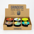 4 parts 63 mm Cartoon Metal grinder Box of 6