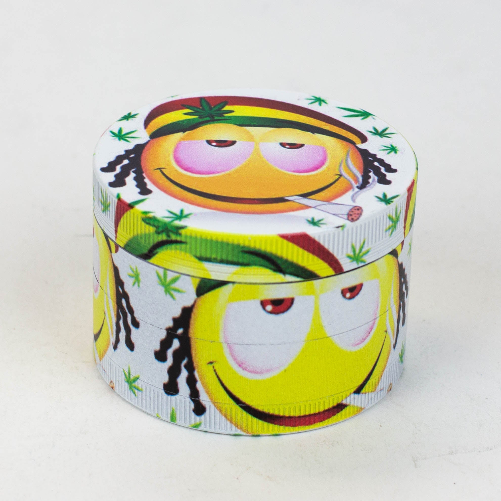 GENIE 4 parts 63 mm Emoji Metal grinder Box of 6