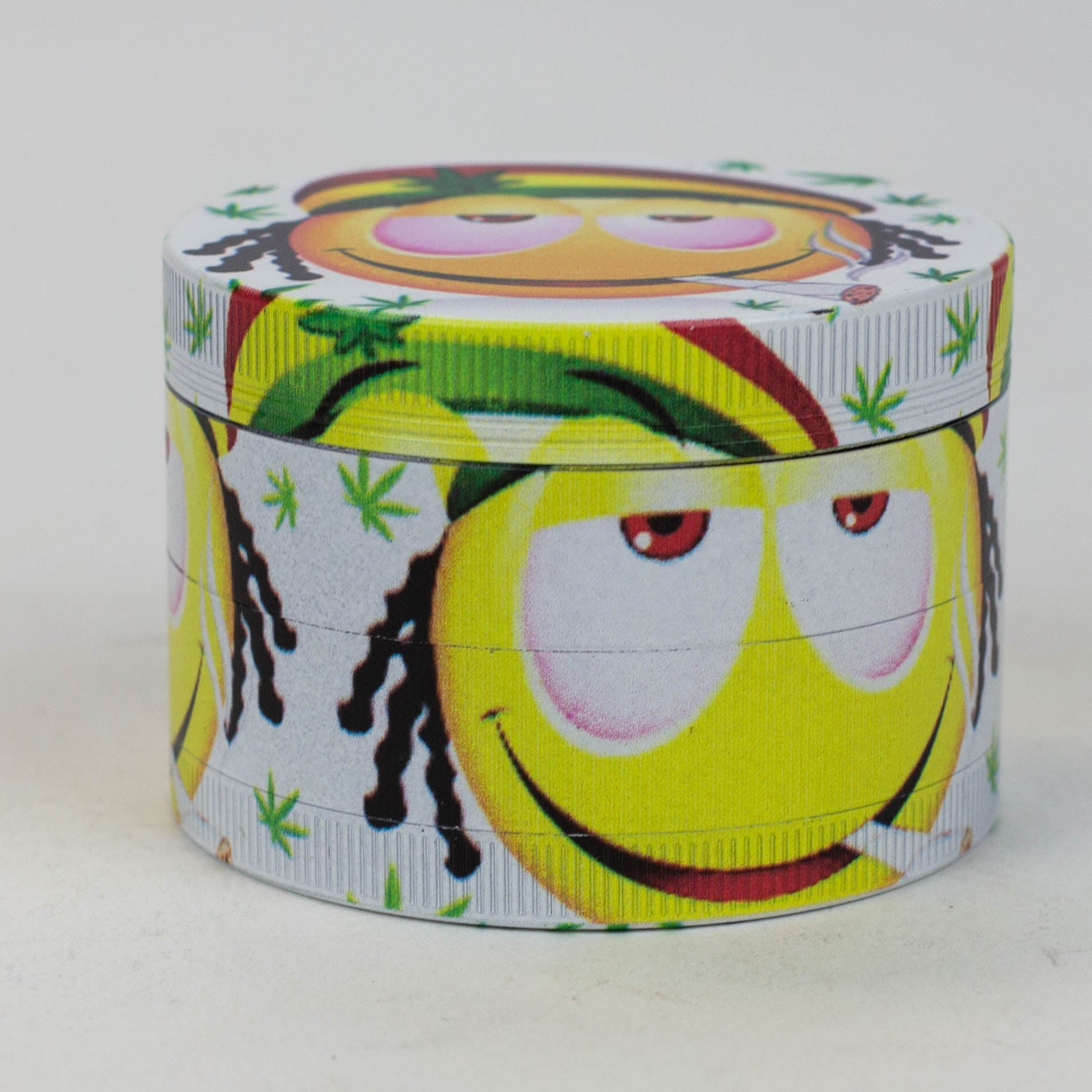 GENIE 4 parts 63 mm Emoji Metal grinder Box of 6
