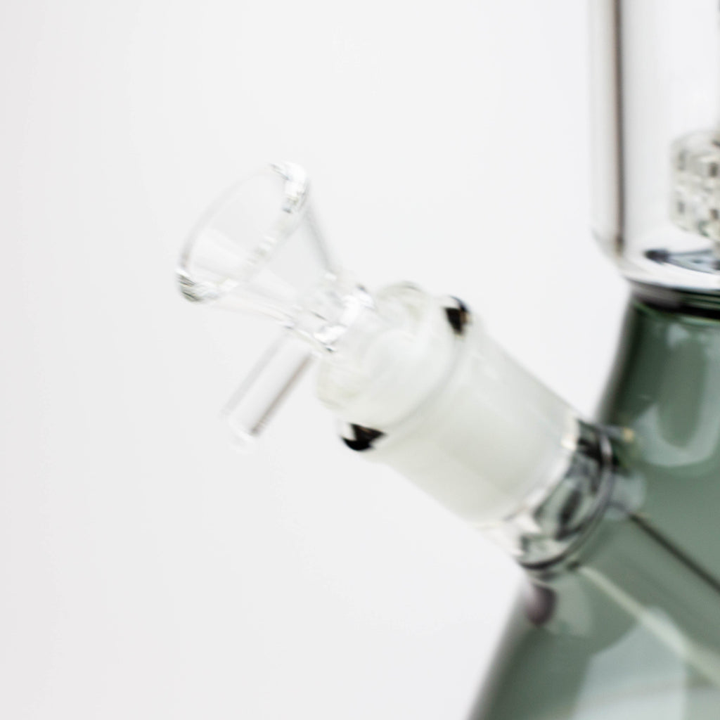 15" Infyniti showerhead percolator with splash guard glass bong