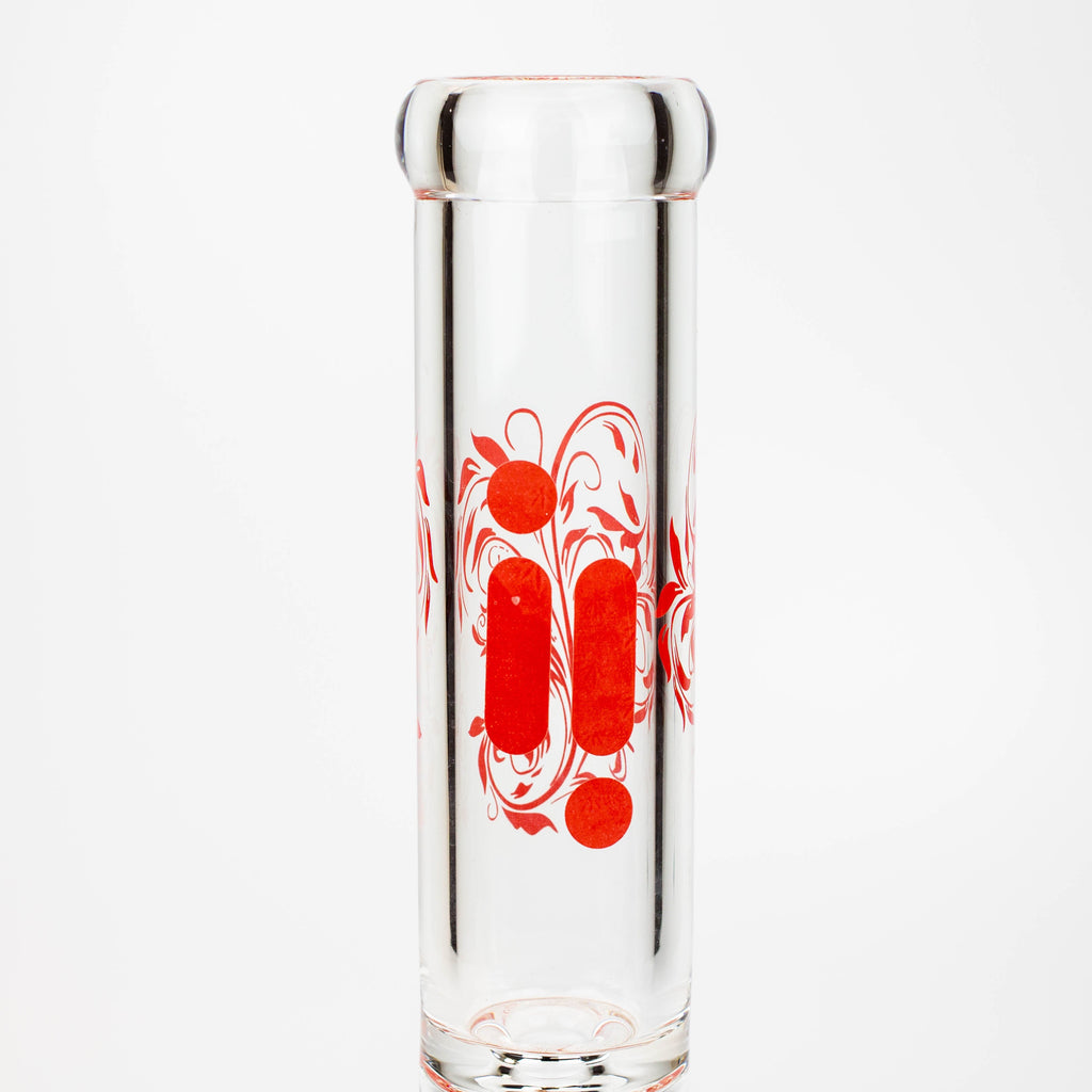 13" Infyniti 7 mm pyramid beaker bong