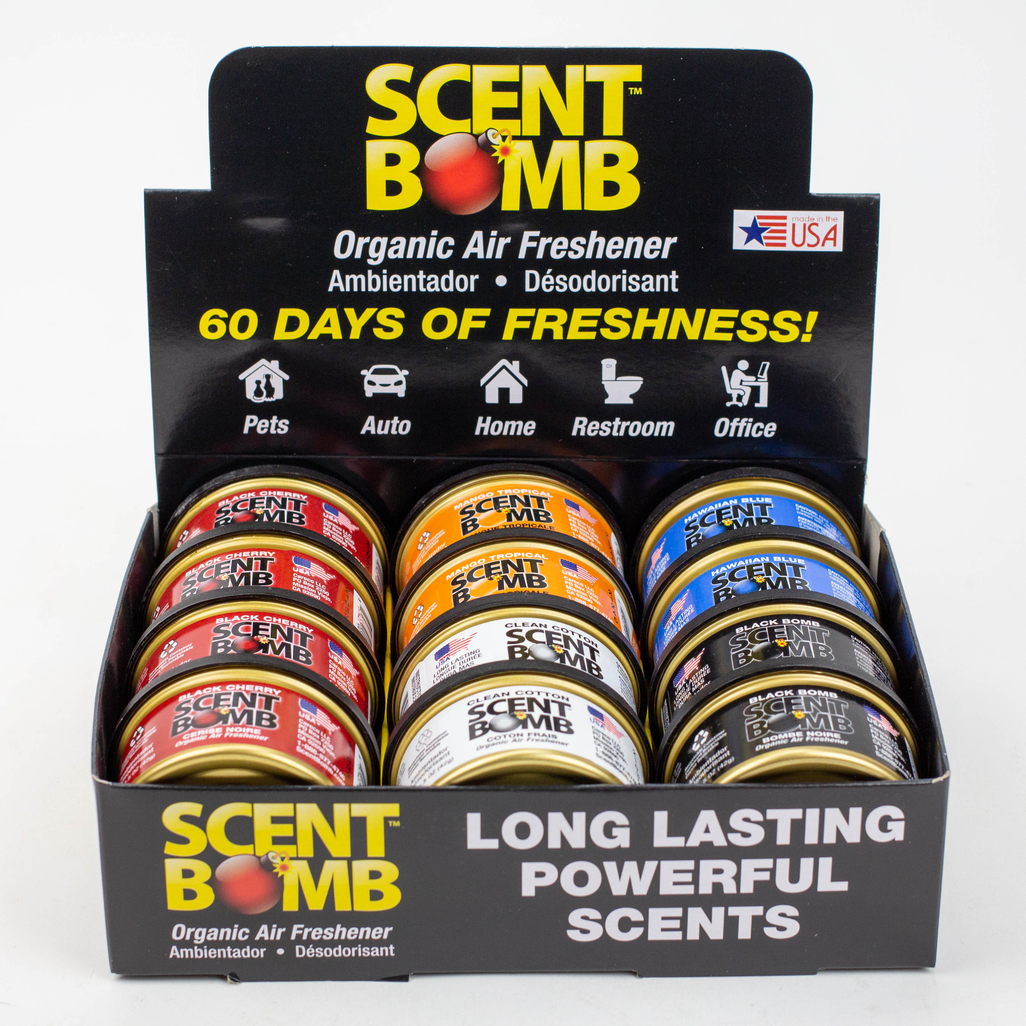 Scent Bomb Organic air freshener