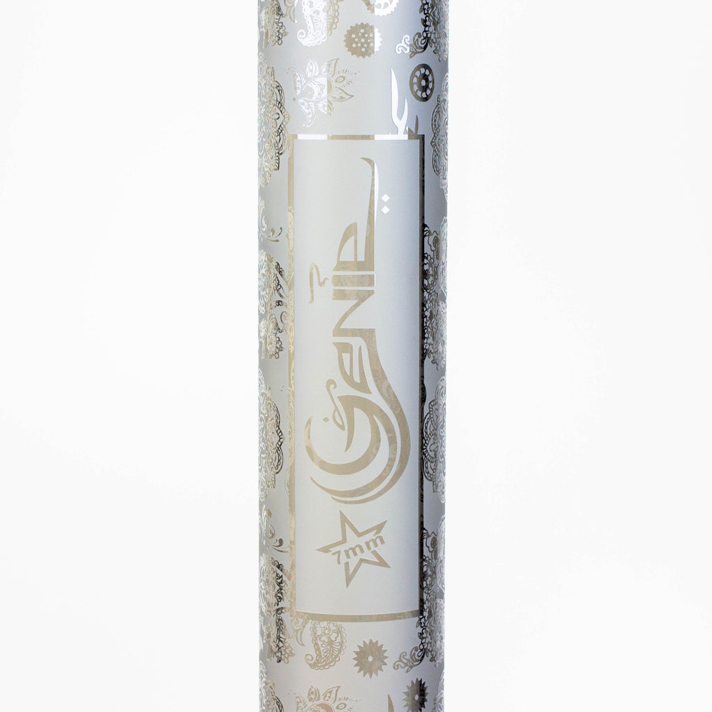 19" GENIE / 7 mm / Electroplated glass beaker bong