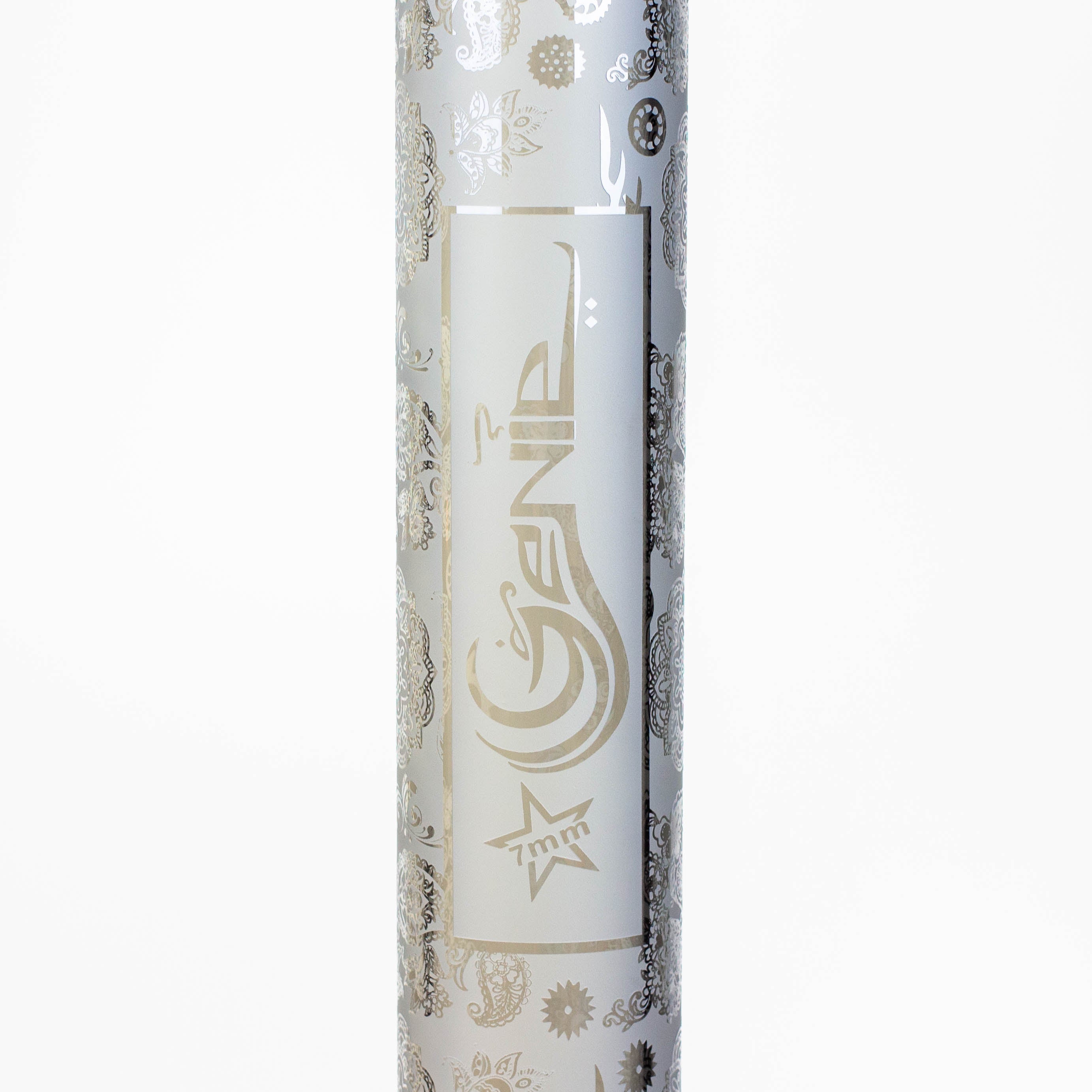 19" GENIE / 7 mm / Electroplated glass beaker bong