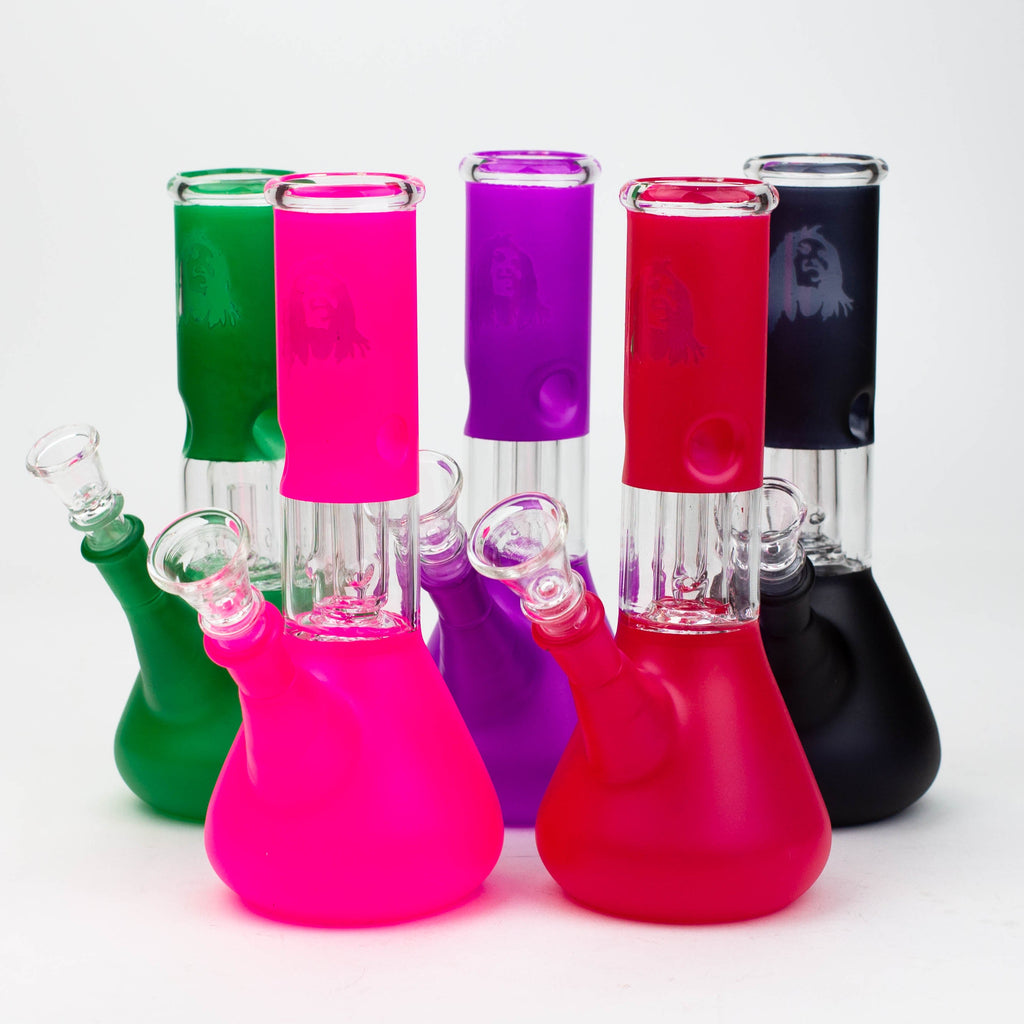 8" dome percolator beaker water bong-Bob