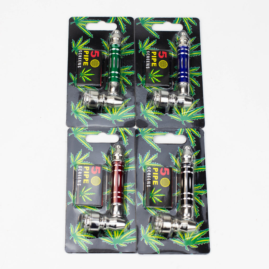 3" Metal Pipe with screen Box of 12