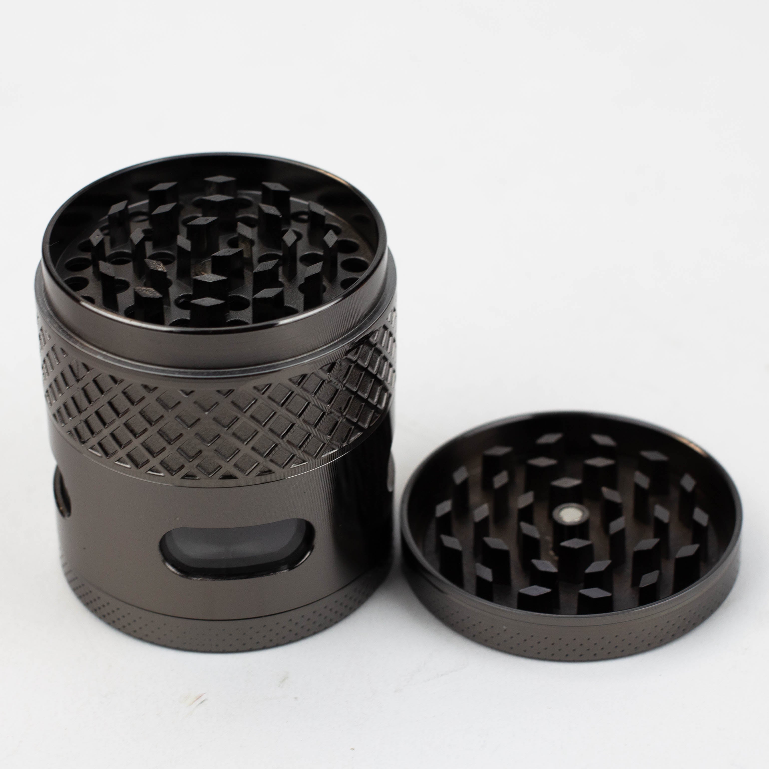 SPARK 4 Parts grinder with side window