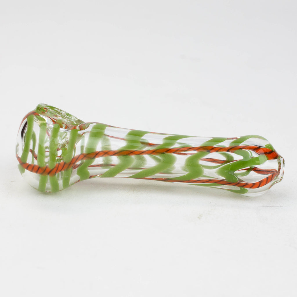 5" soft glass hand pipe [8984]