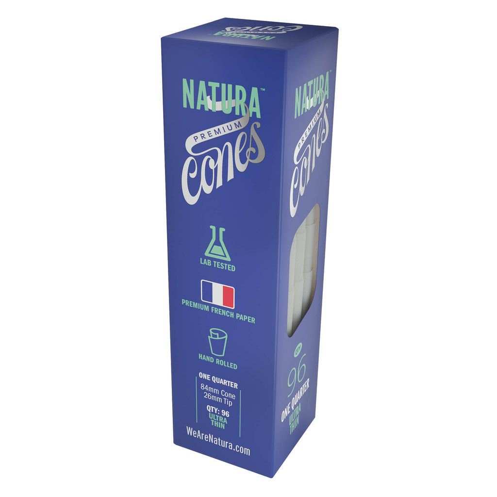 Natura –  White Ultra Thin Pre-Rolled Paper Mini Tower