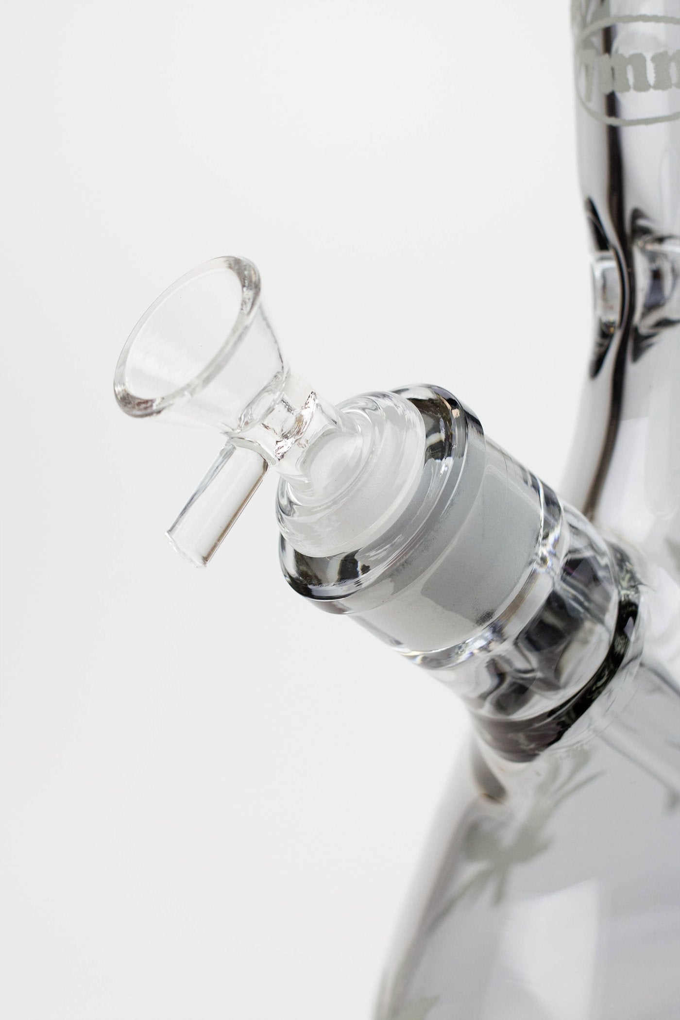 14" XTREME Glass / 7 mm / Leaf Electroplated Glass beaker Bong
