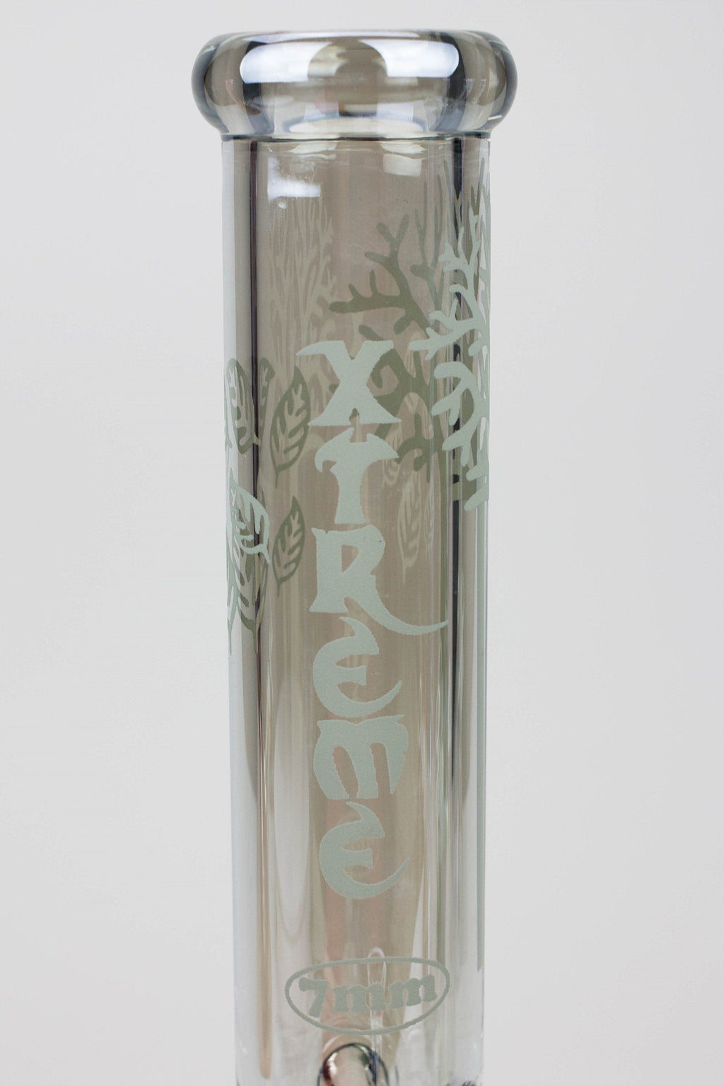 14" XTREME Glass / 7 mm / Tree of life Electroplated Glass beaker Bong