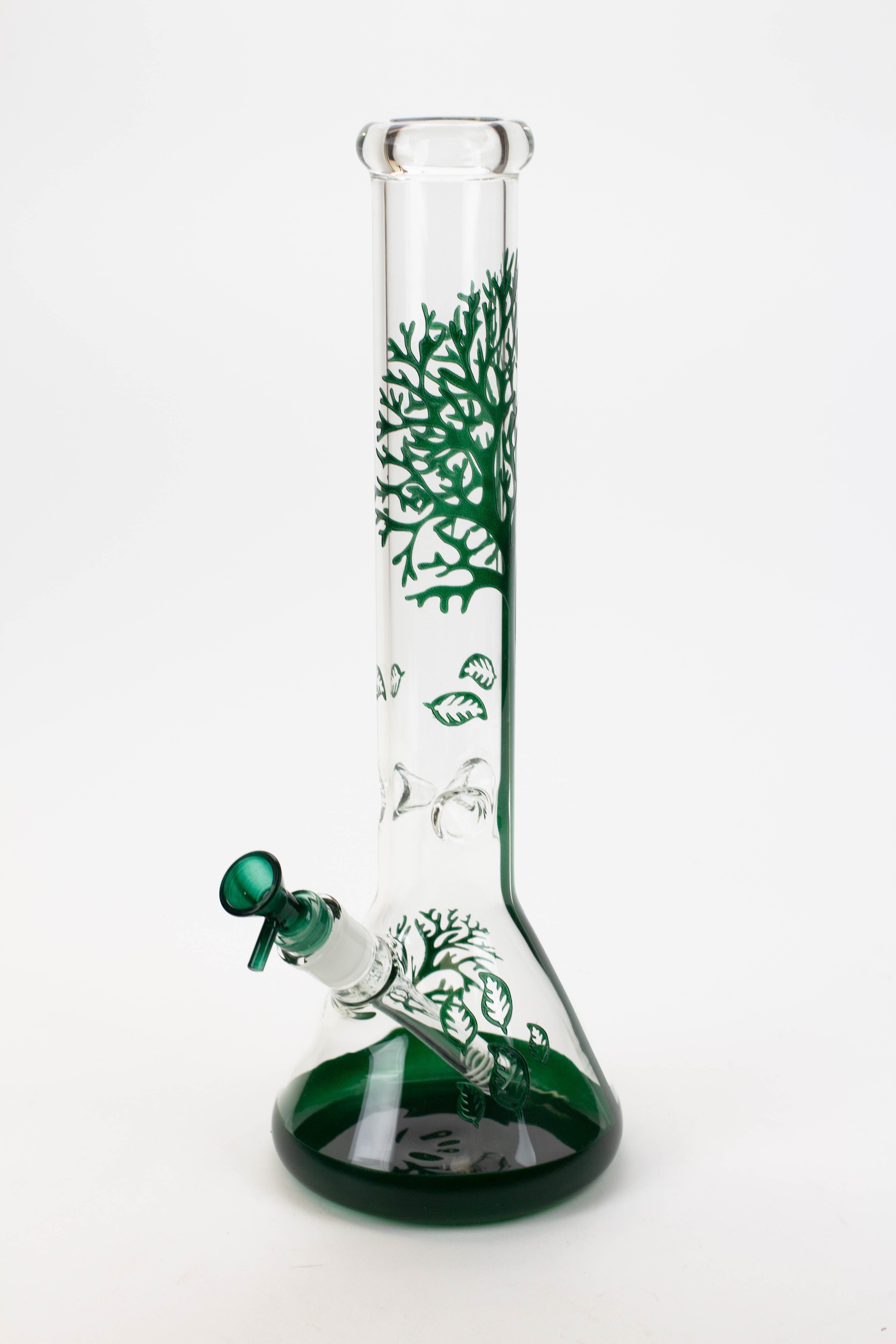 14" Tree of Life classic beaker glass bong