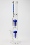 18.5" AQUA Glass Dual Tree arm / 7mm /glass water bong