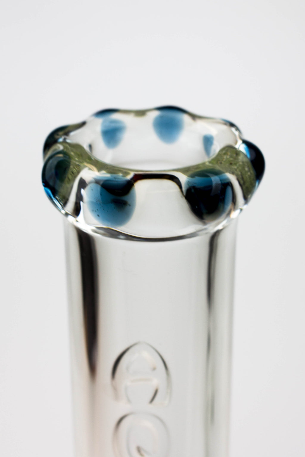 15.5" AQUA Glass / 9mm / glass beaker water bong