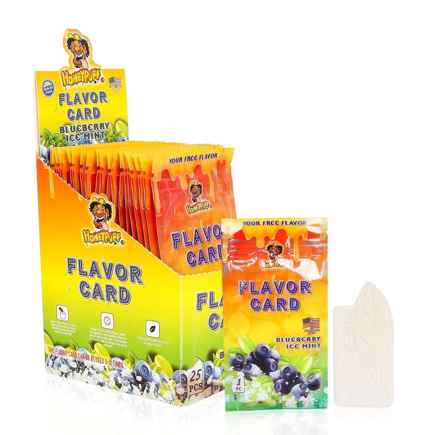 Honey Puff | Flavored Card– Box of 25 [P801x]