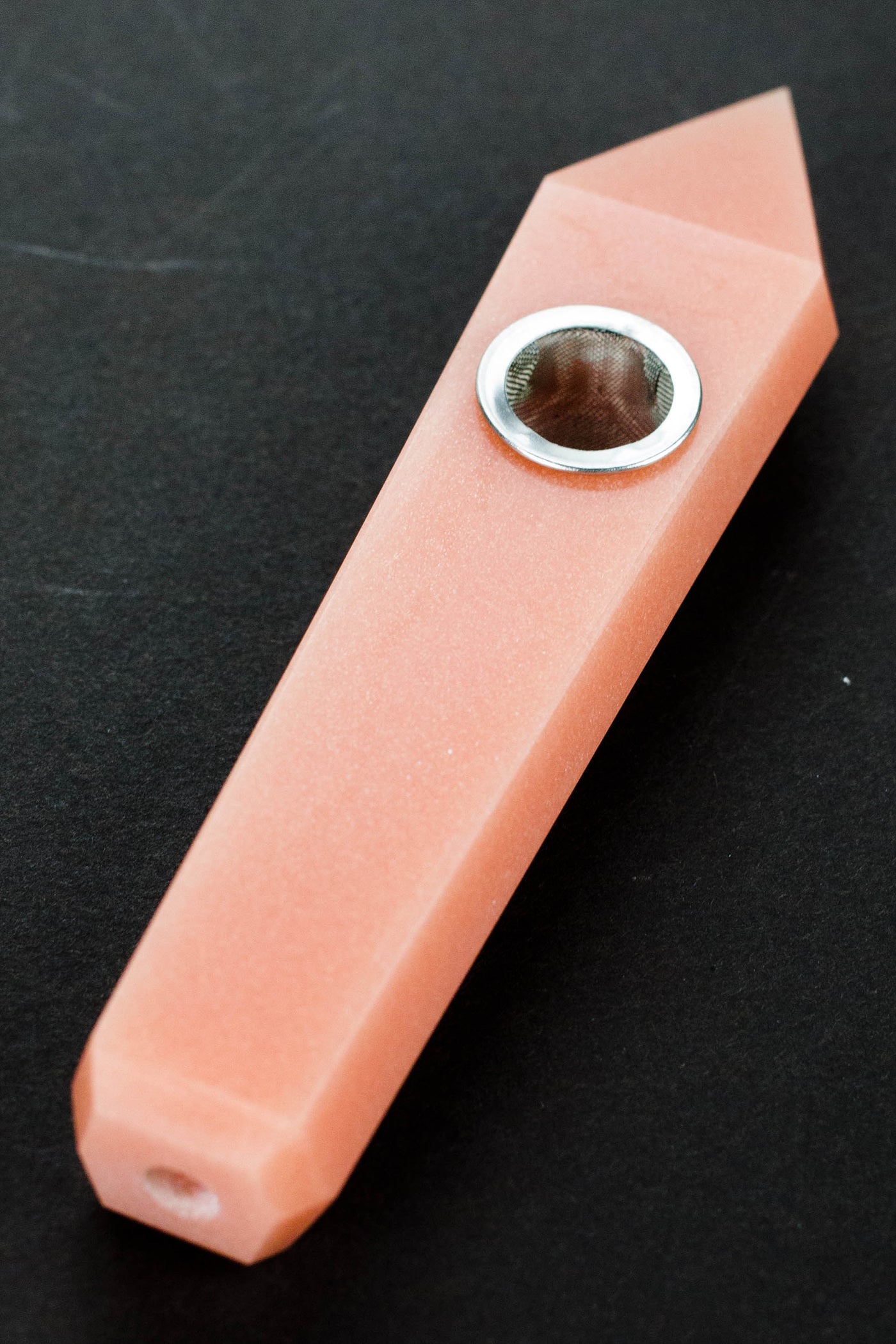 Acid Secs - Glow In The Dark Luminous Crystal Stone Smoking Pipe