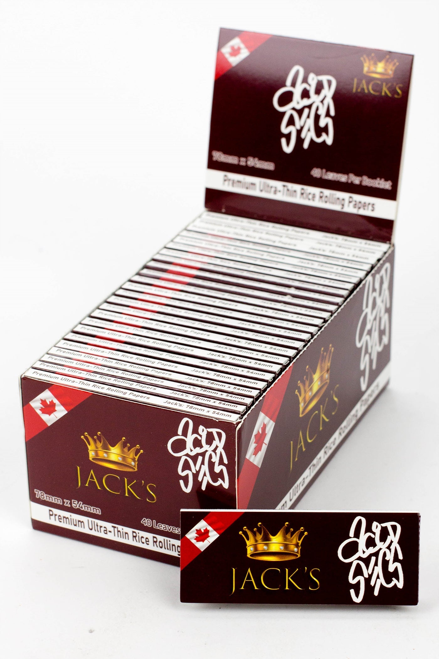 Acid Secs - Ultra thin rice Jack's Rolling Papers