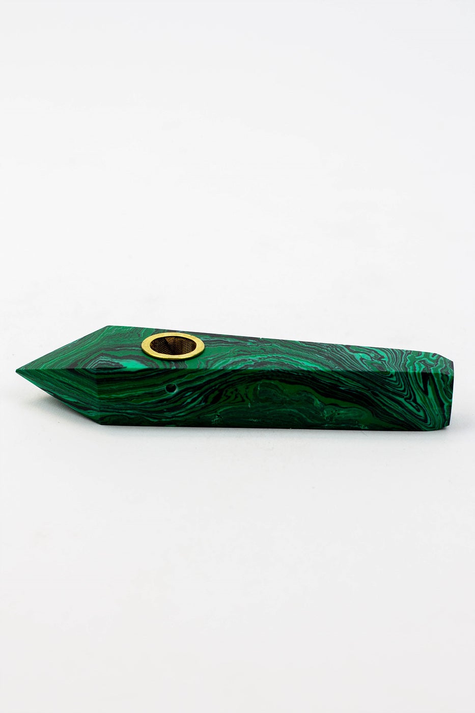 Acid Secs - Crystal Stone Smoking Pipe without choke hole
