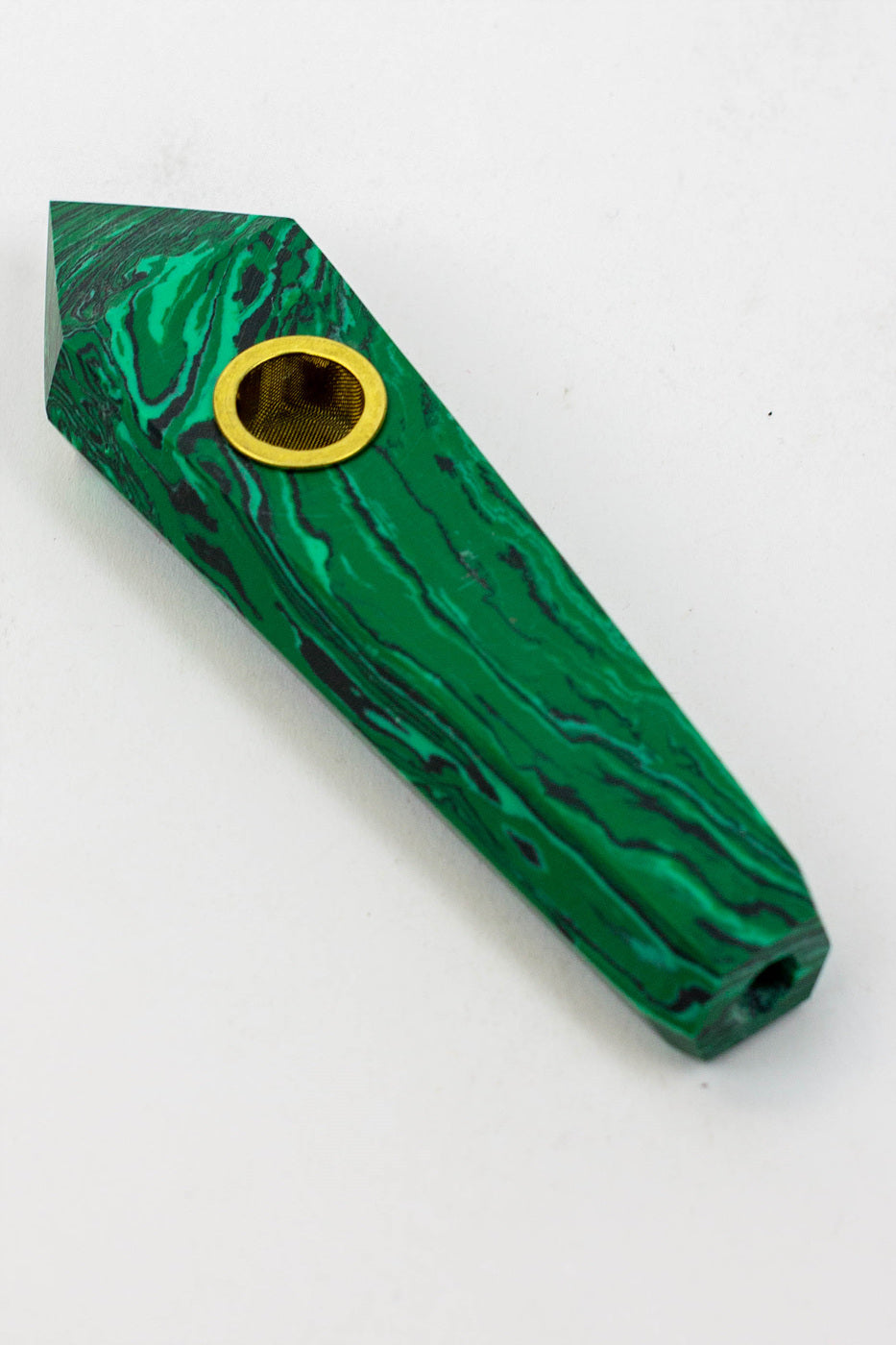 Acid Secs - Crystal Stone Smoking Pipe without choke hole