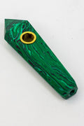 Acid Secs - Crystal Stone Smoking Pipe without choke hole