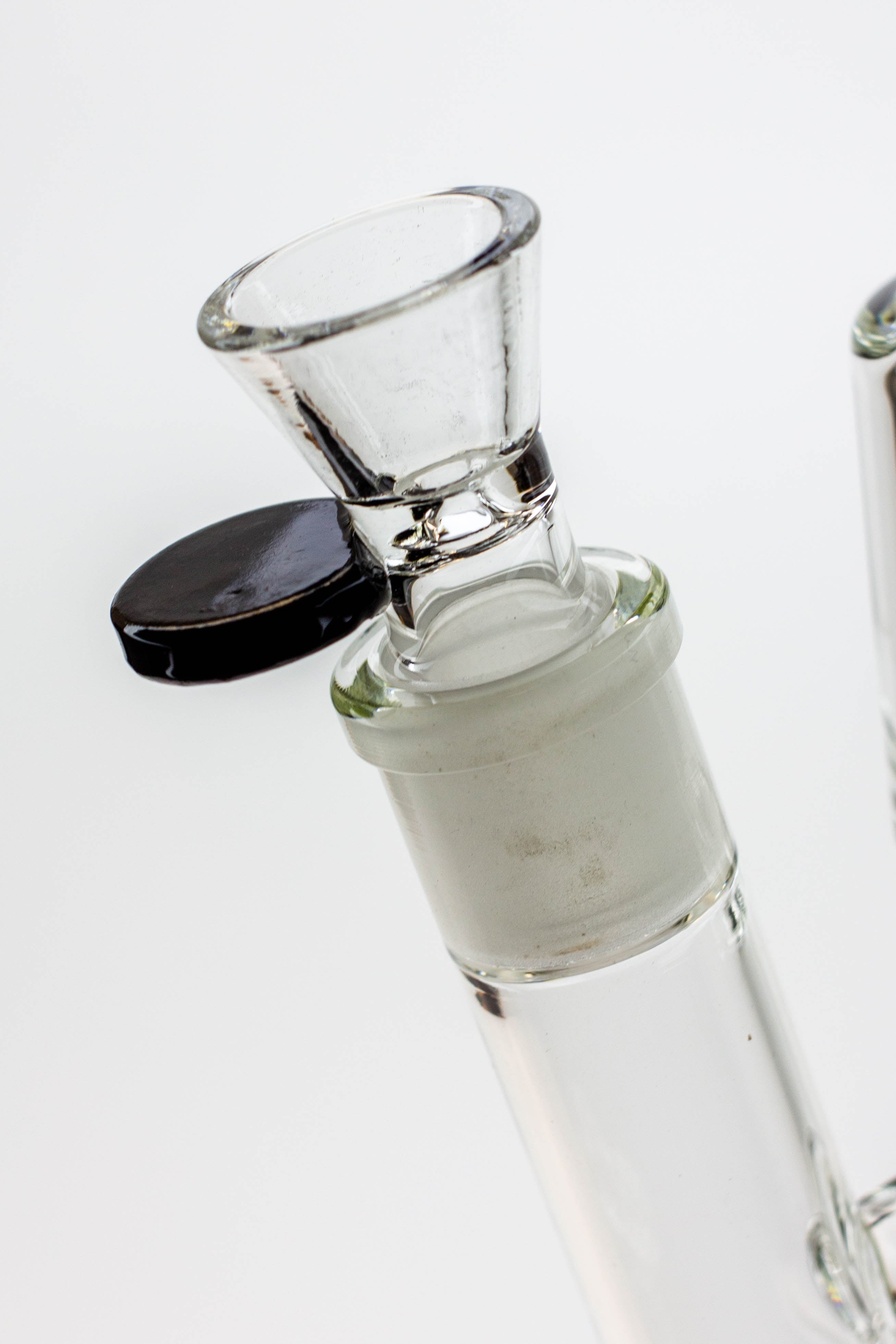 12" ZOOM Tornado and showerhead glass bong [B6]