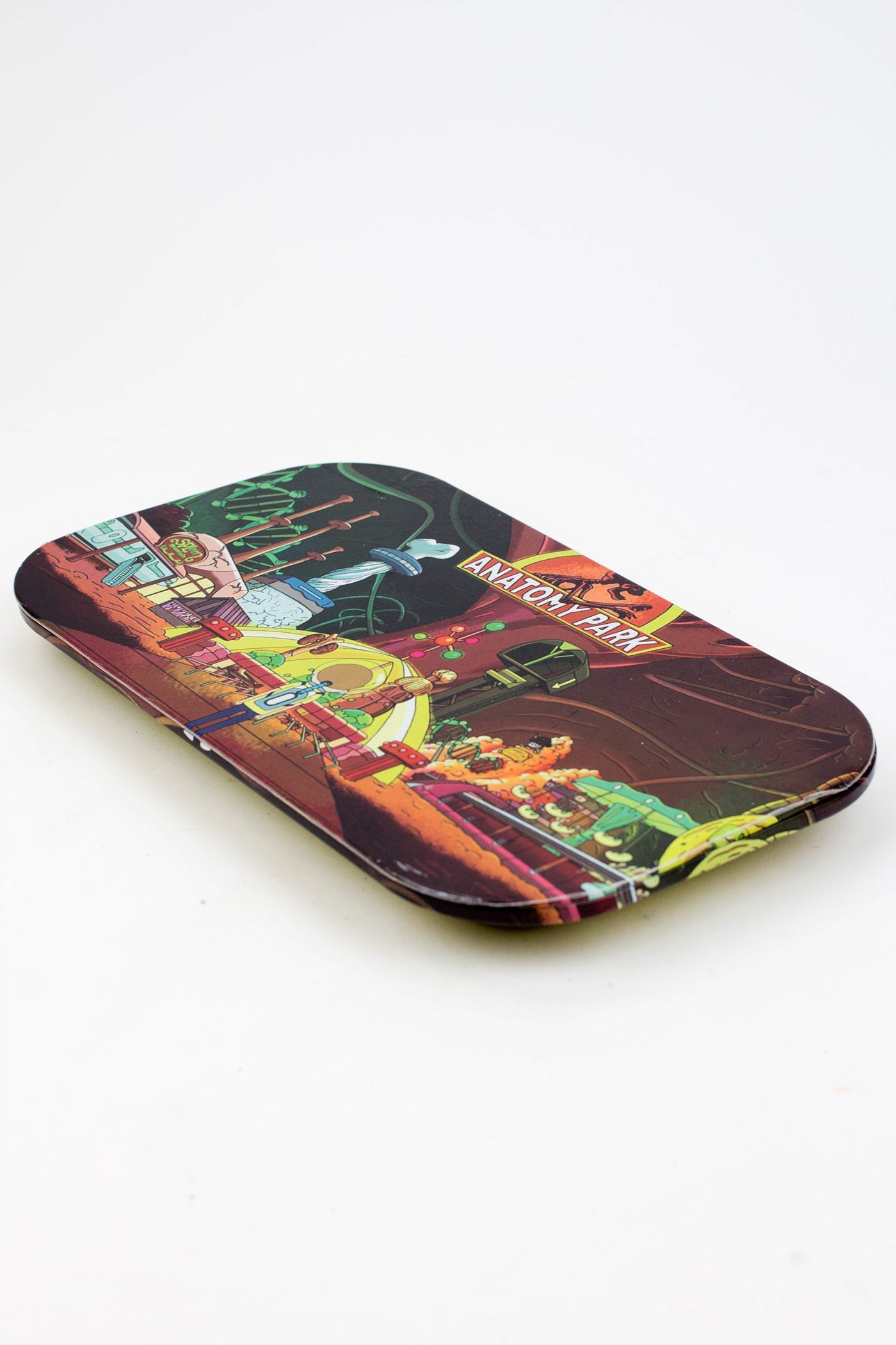 Cartoon Medium Rolling Tray with Magnetic Lid