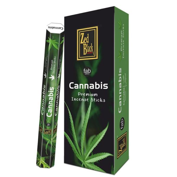 Zed Black | Premium Incense Sticks – 6 pack