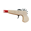 Wood rubber band gun wooden decoration, hand crafted [CD-4522]