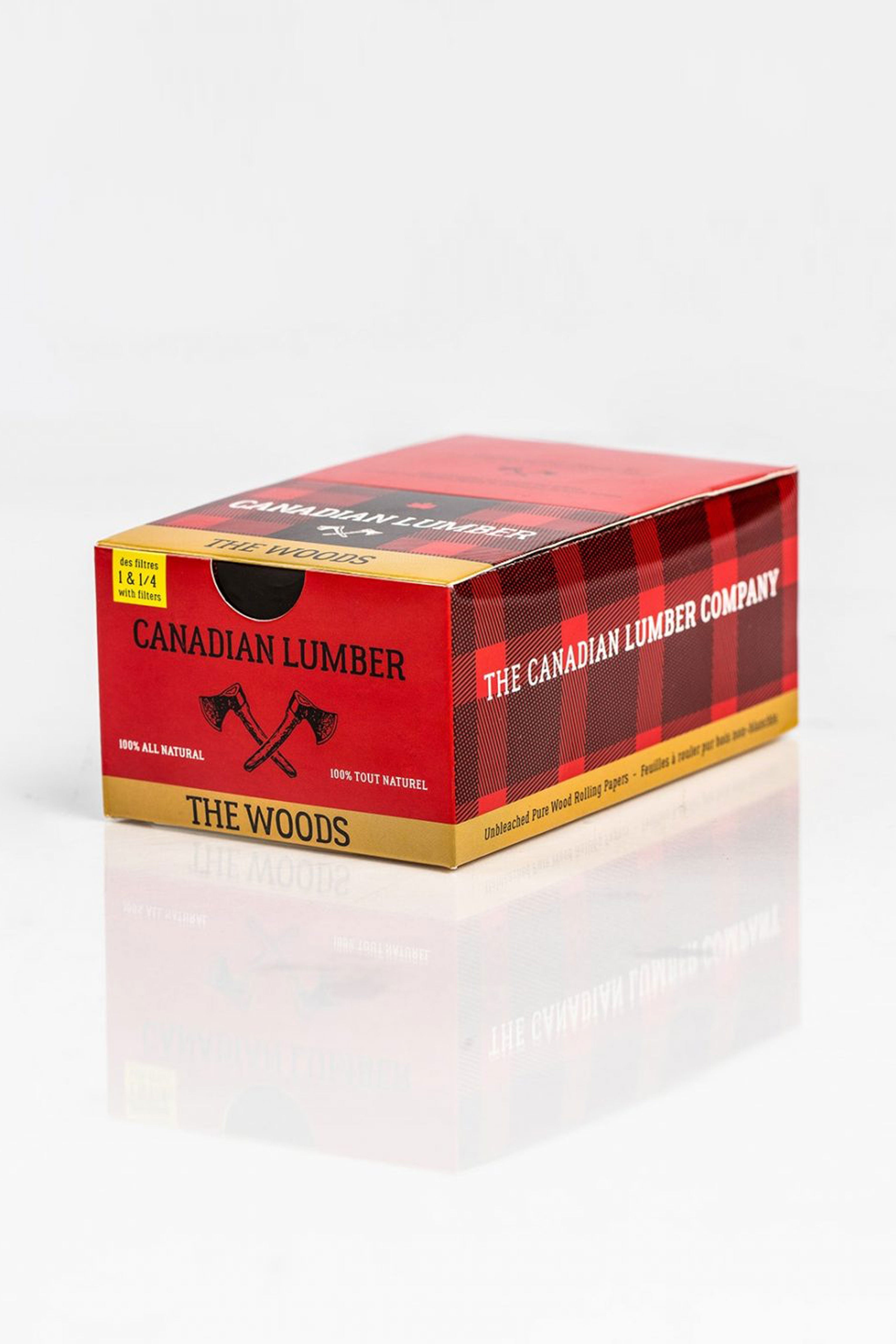 CANADIAN LUMBER THE WOODS 1 1/4 – DISPLAY BOX OF 22