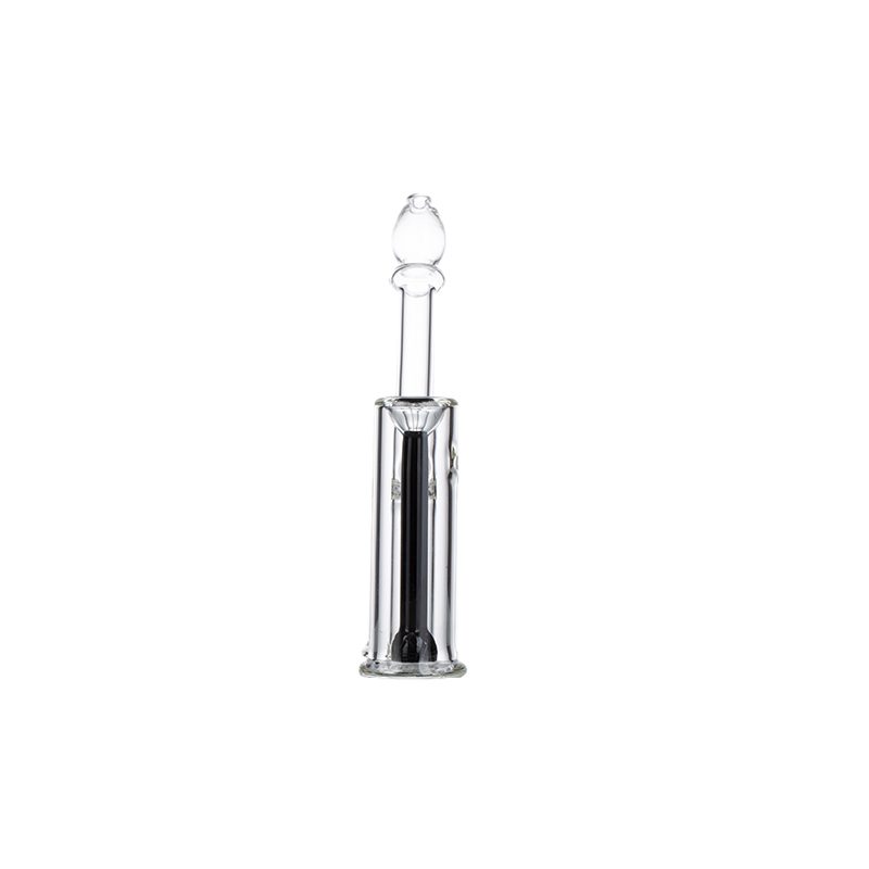 6″ Clyde Bubbler – Dual Chamber Glass Bong  [DCK-018]
