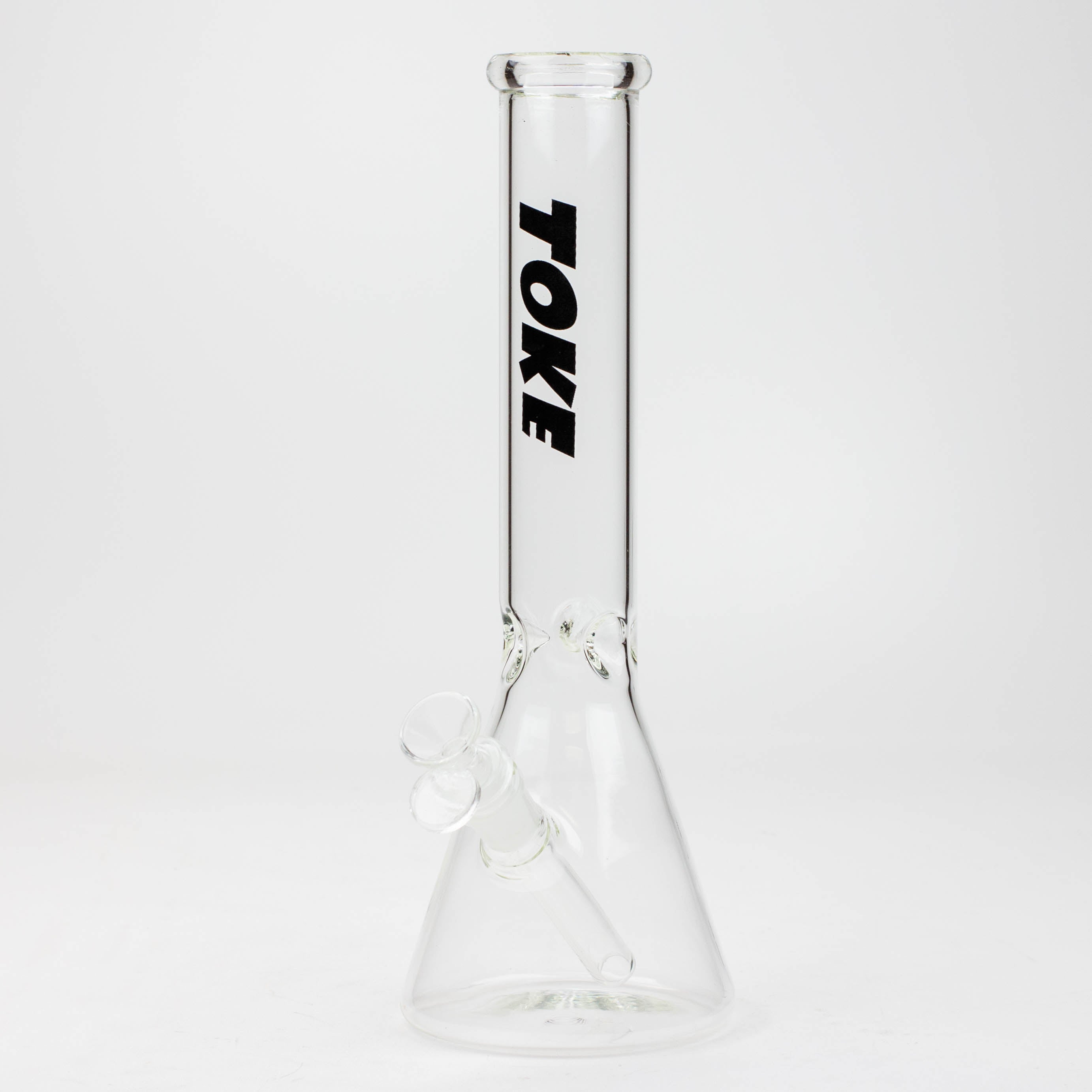 TOKE - 12" Glass beaker water bong