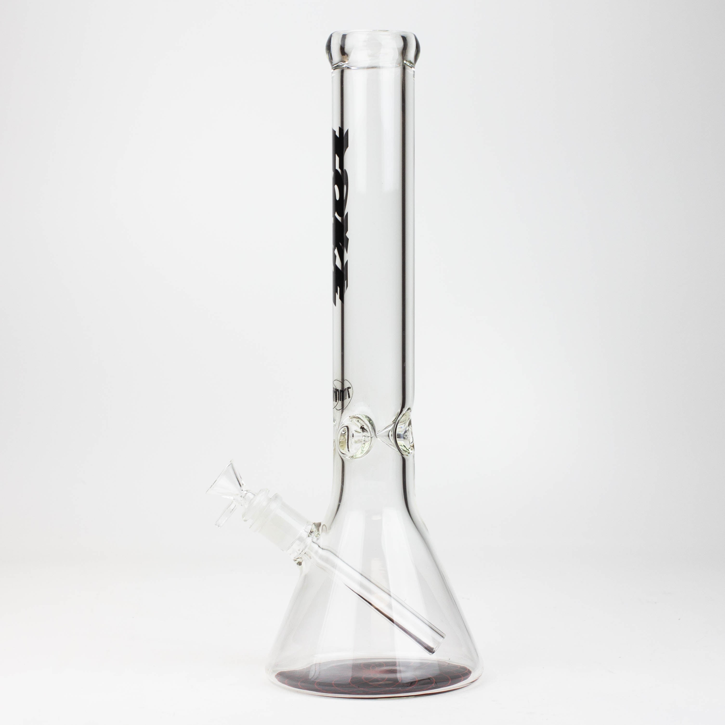 16" TOKE 7 mm glass water beaker bong