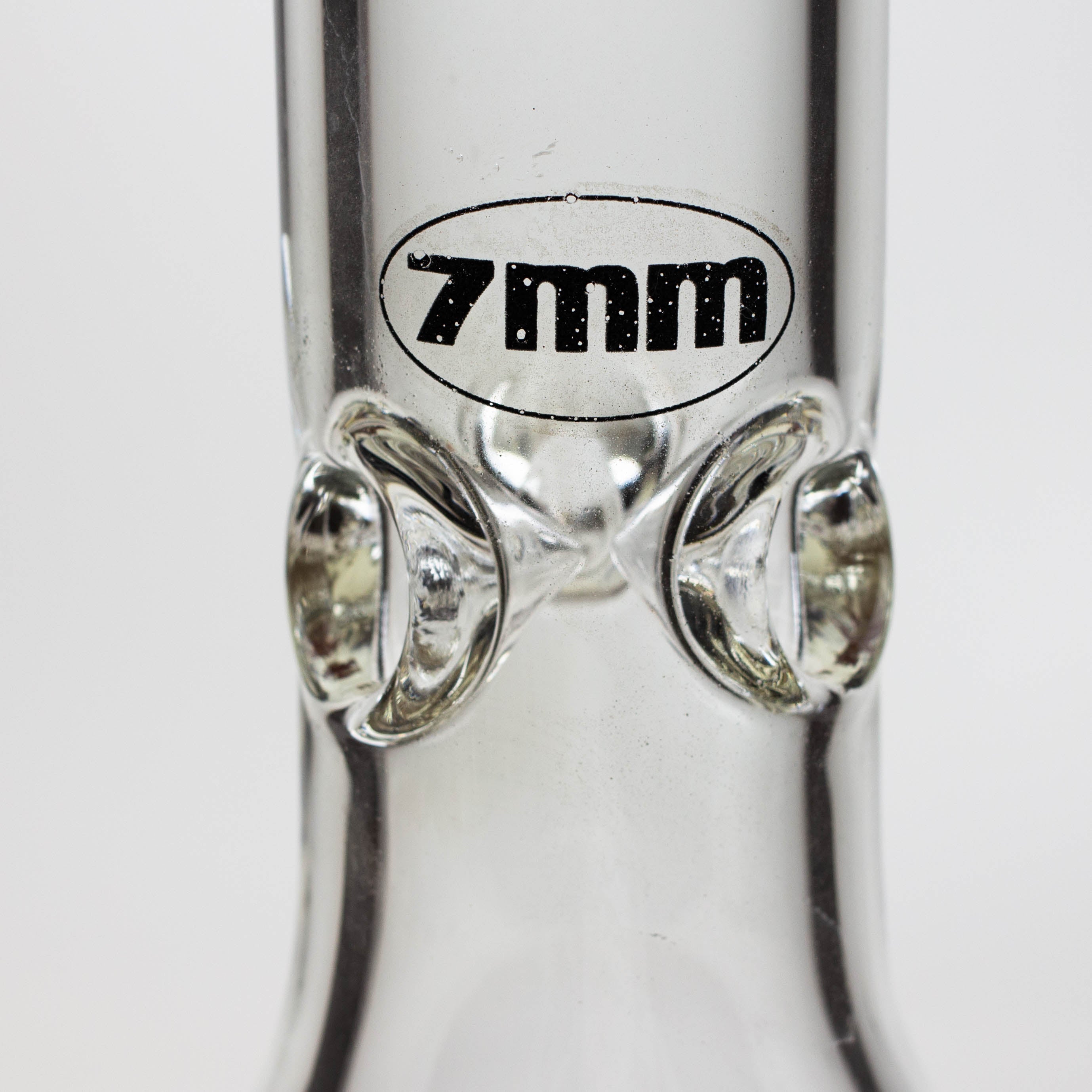 16" TOKE 7 mm glass water beaker bong