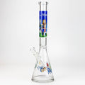 20" RM decal 7 mm glass water bong