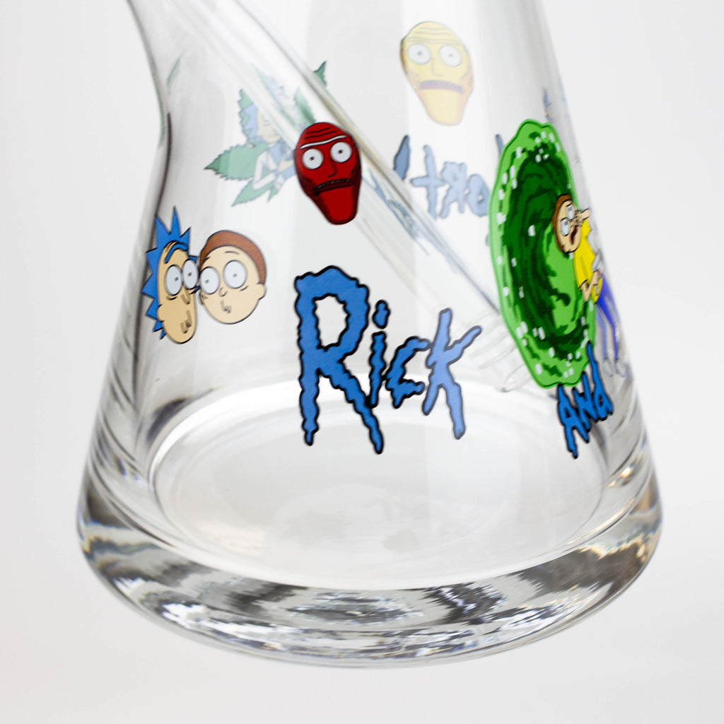 20" RM decal 7 mm glass water bong