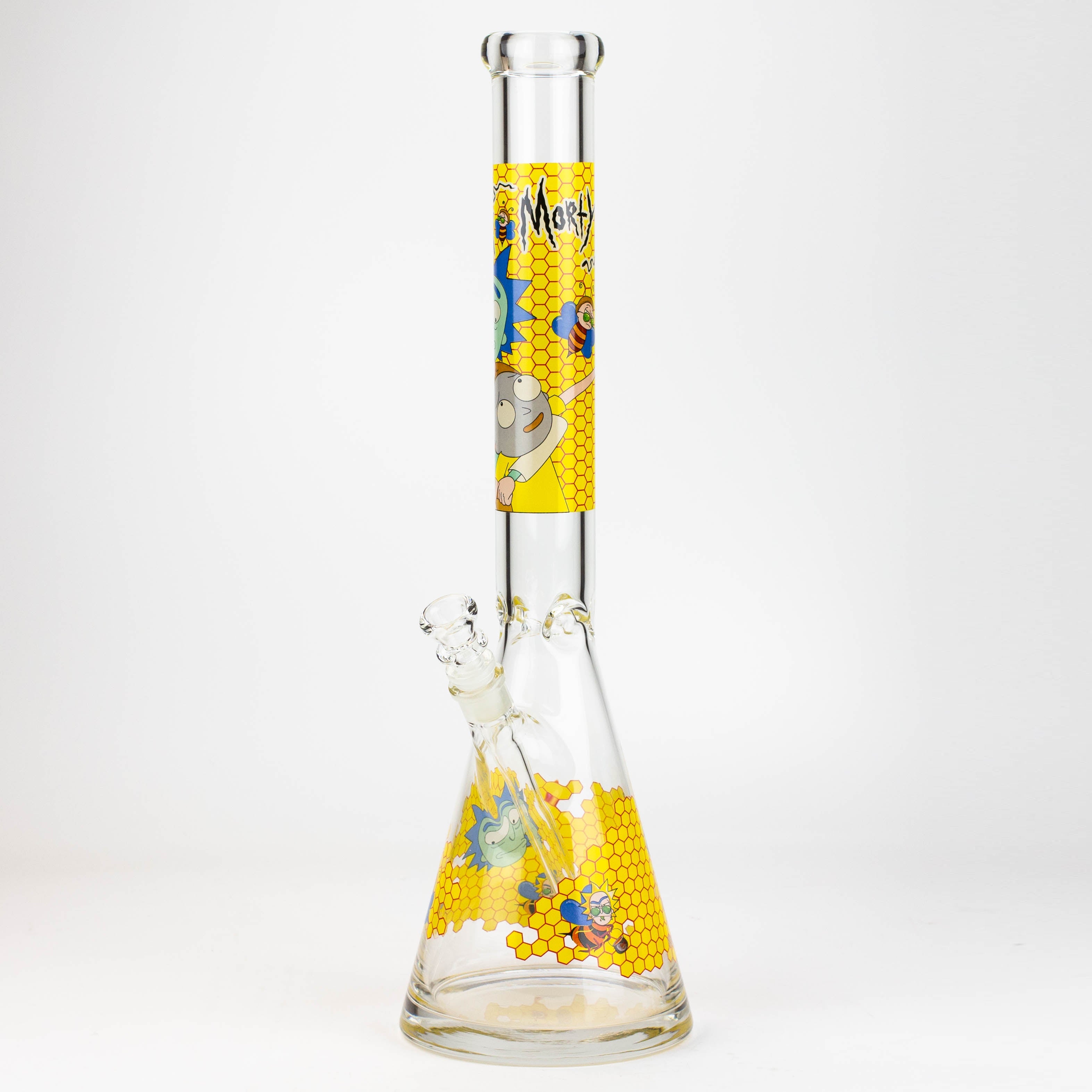 20" RM decal 7 mm glass water bong