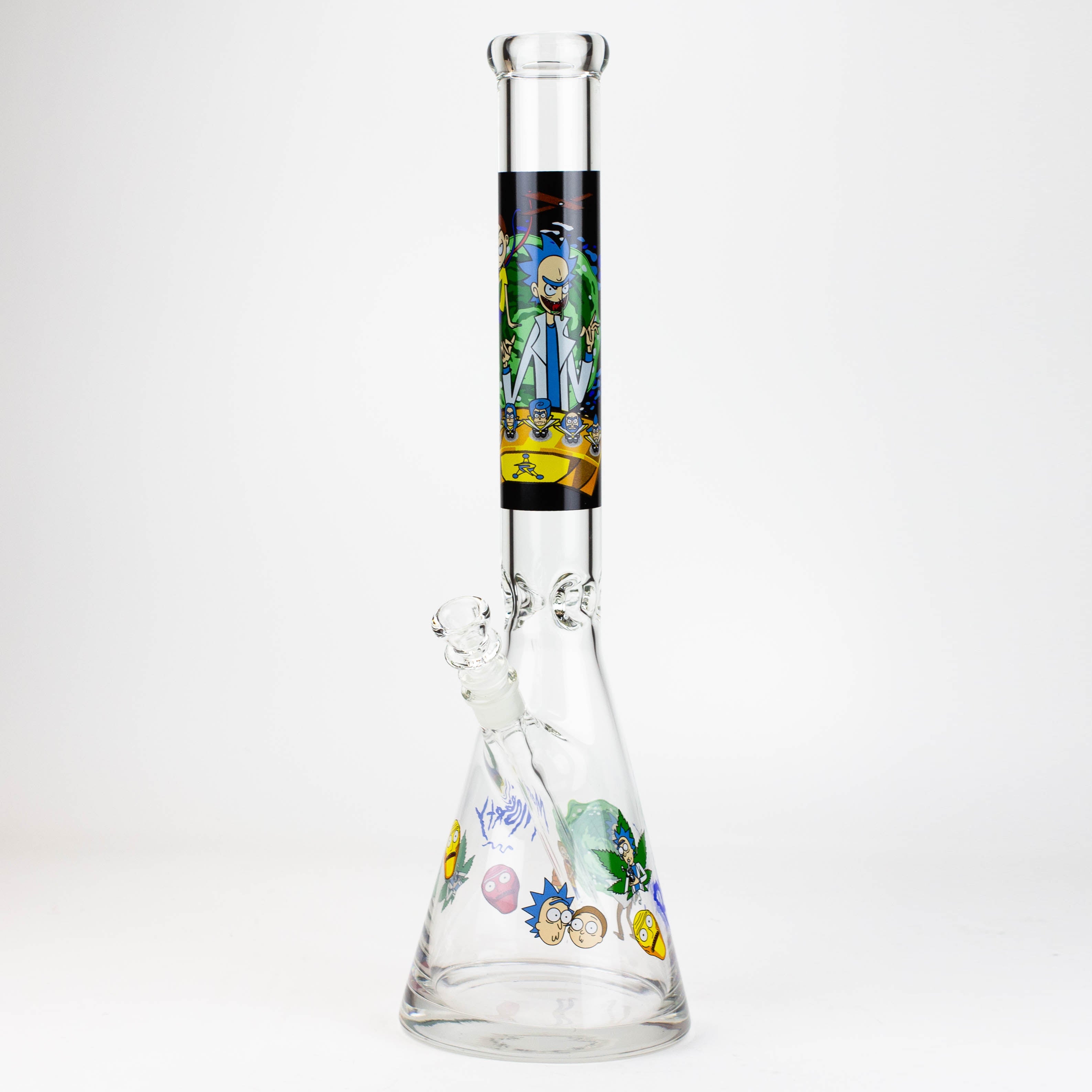 20" RM decal 7 mm glass water bong