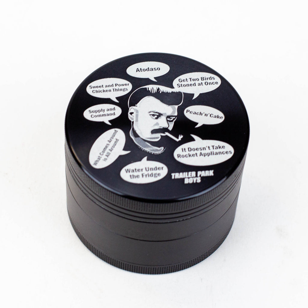Trailer Park Boy -  4 parts 52 mm Aluminum grinder Box of 6