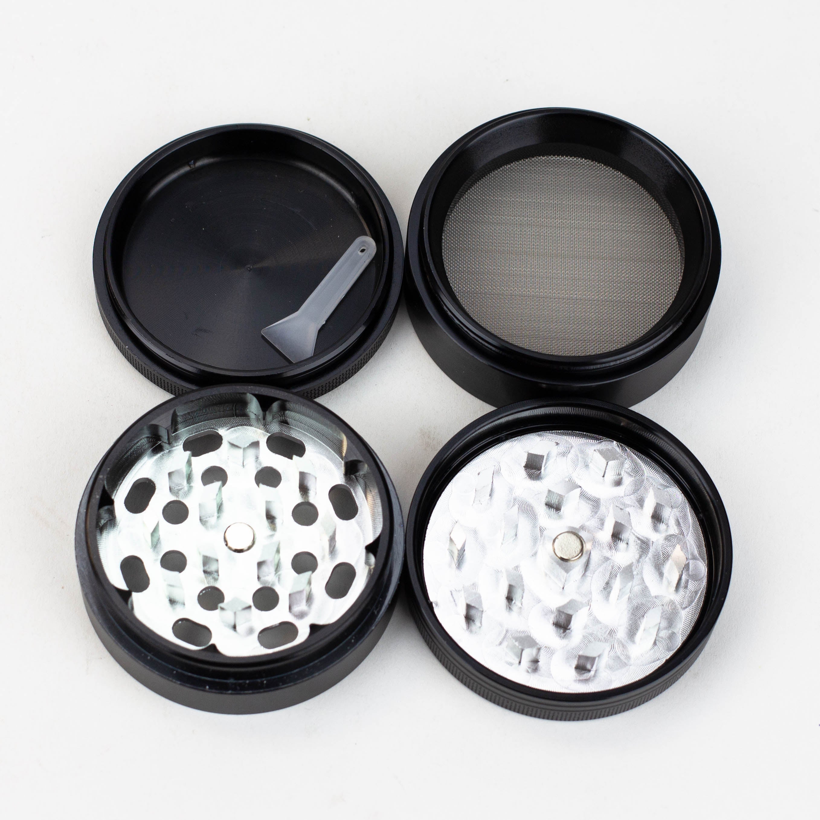 Trailer Park Boy -  4 parts 52 mm Aluminum grinder Box of 6