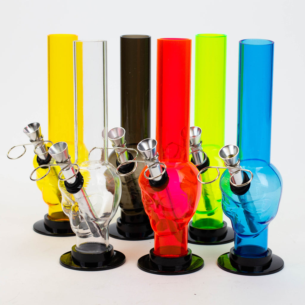 8" acrylic water pipe assorted [FD series]